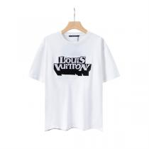 2026年魅力的アップ LOUIS VUITTON 半袖 コピー ヴィトン tシャツ 白ハトロゴ 刺繍 新作優秀アイテム 着心地抜群