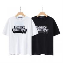 2026年魅力的アップ LOUIS VUITTON 半袖 コピー ヴィトン tシャツ 白ハトロゴ 刺繍 新作優秀アイテム 着心地抜群