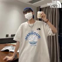 THE NORTH FACE コピー ★2026年新作★ 半袖Tシャツ ザノースフェイス 漁船のイラストロゴ 注目を集めている キュート