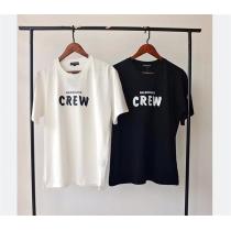 2026春夏のトレンド バレンシアガ コピー 定番 crew Tシャツ 半袖 丸首 BALENCIAGA 肌触りの良い ペアルック トレンド感