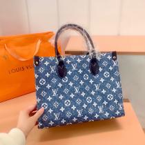【M425】2026LOUIS VUITTON コピー 夏まで使えるデニムシリーズ ヴィトン バッグ3点セット 財布 ハンドバッグ 多数シーン適用