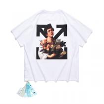 オフホワイト スーパーコピー ミケランジェロシリーズ Tシャツ Off-White 果物籠を持つ少年 Michelangelo ムリーリョ風