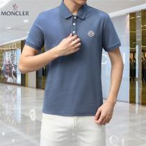 モンクレール 偽物 ポロシャツ ソフトな肌触り リラックス感 MONCLER 半袖 100％綿生地 着心地抜群