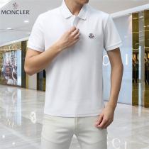 モンクレール 偽物 ポロシャツ ソフトな肌触り リラックス感 MONCLER 半袖 100％綿生地 着心地抜群