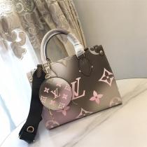 ☆M59856☆2026SSトレンドルイヴィトントートバッグコピー OnTheGo LOUIS VUITTONモノグラム