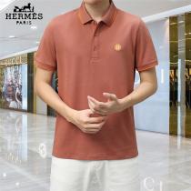 2026春夏のトレンド エルメス スーパーコピー ポロシャツ HERMES メンズ定番トップス 柔らかく綿素材採用
