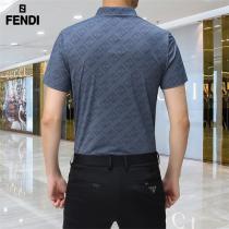 フェンディ スーパー コピー シャツ FENDI 100％綿 ビジネス＆カジュアル ロゴプリント 人気商品