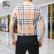 2026年春夏アイテム BURBERRY 偽物 ポロシャツ チェック柄 バーバリー 速乾性に優れ 抗菌効果 柔らかい肌触りで生地
