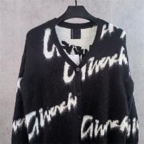 ジバンシー スーパー コピー 激安 GIVENCHY モヘヤ生地 ボタン カーディガン ウールアウター モノグラムロゴ 刺繍