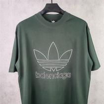 バレンシアガ スーパーコピー Tシャツ  adidasｘBALENCIAGA  アディダスロゴ プリント コラボ 着心地のよさ 耐久性
