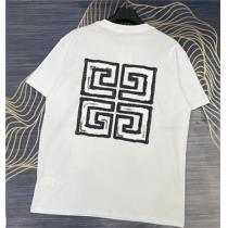 ⭐️2026春夏新作⭐️ジバンシー スーパー コピー 激安 GIVENCHY 半袖Tシャツ モノグラムロゴ 刺繍 高品質純綿生地 男女兼用
