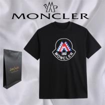 モンクレール スーパー コピー Tシャツ 立体ロゴ刺繡 MONCLER 柔らかい触感 肌への優しさー 100％コットン