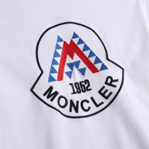 モンクレール スーパー コピー Tシャツ 立体ロゴ刺繡 MONCLER 柔らかい触感 肌への優しさー 100％コットン
