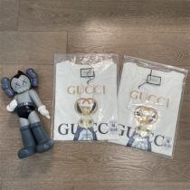 GUCC1 コピー ｔシャツ半袖 春夏新作 萌えウサギプリント 純綿 男女兼用 抜群おしゃれ 着心地抜群