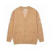 2026ss新作 BURBERRY カーディガン バーバリー 定番軍馬＆麦の穂ロゴ 厚さ暖かさが保証 上品な印象