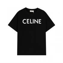 ☆2026春夏☆CELINEセリーヌtシャツコピー定番アイテムロゴ半袖服ユニセックス数量限定