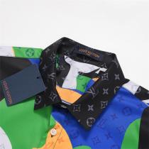 LOUIS VUITTON 偽物 シャツ ルイヴィトン 顔画像 カラーブロック 長袖 春夏の定番 おすすめ人気ランキング