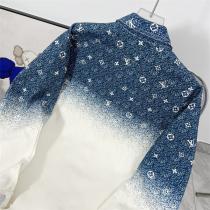 2026年 流行 ファッション LOUIS VUITTON スーパー コピー デニムシャツ 全面プリント 星空 ヴィトン プレゼントおすすめ♪
