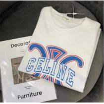 セリーヌ スーパー コピー Tシャツ CELINE 定番ロゴ 半袖 伸縮性が高い 着心地に優れた 最もおすすめ