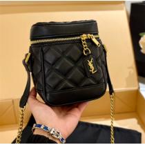 2026人気❤️YSL偽物Saint Laurent 80‘S’ Vanityショルダーバッグサンローラン新作使い勝手化粧バッグ