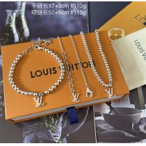 2点セット❤️ルイヴィトンコピーブレスレット+ネックレスセット★入手困難LOUIS VUTTON 新品 アクセサリー