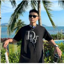 dior 偽物 コピー Tシャツ 刺繍 dior X ERL限定コラボ ロゴプリント ゆったりとする 現代的なスタイル