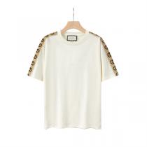 23年春夏新作 GUCC1 コピー Tシャツ ダブルCロゴ 定番デザイン 半袖 おしゃれ感が満載 タグ付く オーバーサイズ
