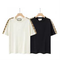 23年春夏新作 GUCC1 コピー Tシャツ ダブルCロゴ 定番デザイン 半袖 おしゃれ感が満載 タグ付く オーバーサイズ