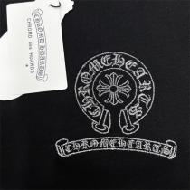 クロムハーツ スーパー コピー Tシャツ 定番クロスロゴ刺繍 CHROME HEARTS ストリート感 オーバーサイズ 快適な着心地