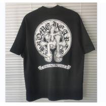 2026春夏 クロムハーツ スーパー コピー Tシャツ クロスプリント レトロデザイン コットンダブルガーゼ CHROME HEARTS