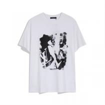 2026春夏新作 LOUIS VUITTON コピー ヴィトン Tシャツ Jazz Flyer コラボ ジャズフライヤー・モチーフ インクロゴ