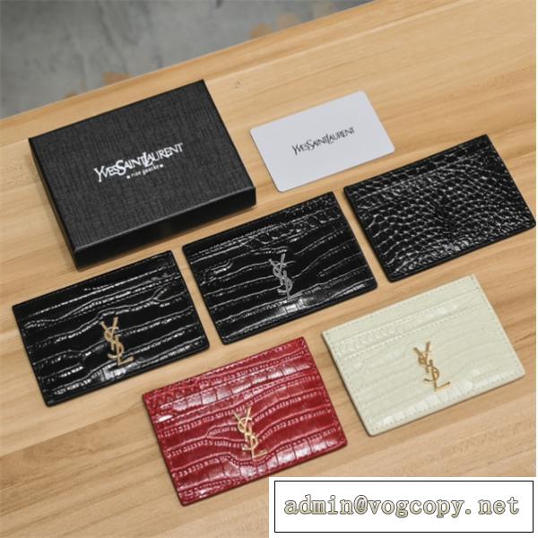 YSL財布コピーSaint Laurent パスケース❤️2026トレンドハイブランド最新コレクションサンローラン激安通販