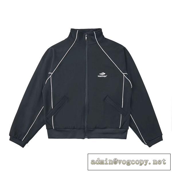 【2026春の新作】BALENCIAGA 偽物 ジャケット バレンシアガ 100%綿を採用 オーバーサイズ