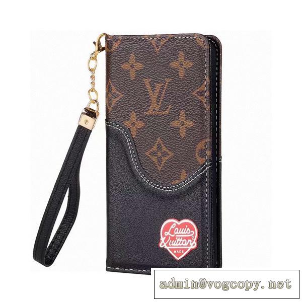 2026春夏新作 LOUIS VUITTON コピー スマホケース 立つ 手帳型 Lv&Nigo コラボ デニム ヴィトン