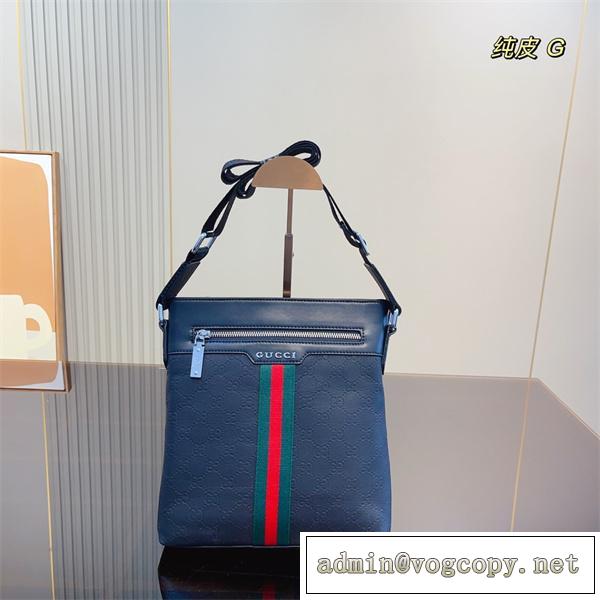 GUCC1 コピー ショルダーバッグ 定番シリーズ 赤緑のリボン メンズ