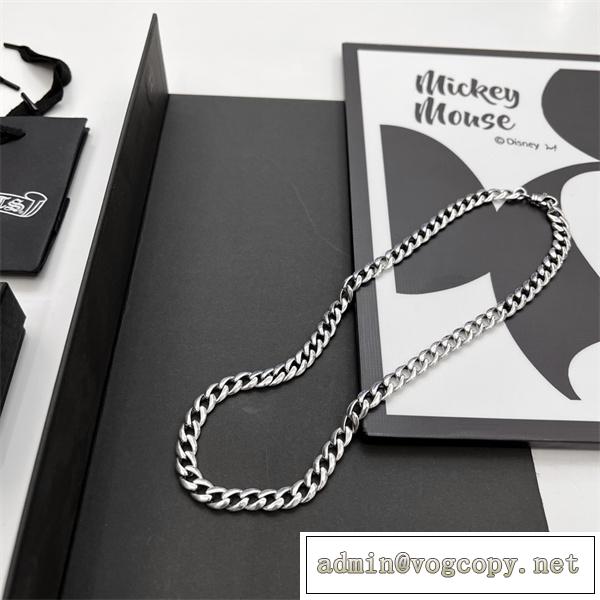 日本未入荷2026春夏❤️Chrome Heartsネックレスコピークロムハーツアクセサリー激安925シルバー素材55cm
