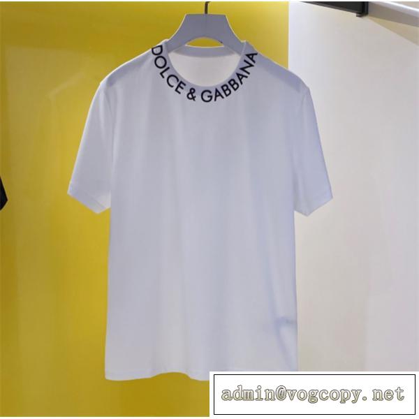 ☆23ss☆新作ドルチェ＆ガッバーナ 半袖tシャツお洒落個性的Dolce&Gabbanaコピー最高品質