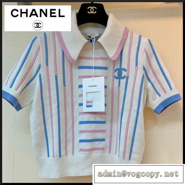 2026春♡♡CHANE1 スーパーコピー 半袖シャツ ニット ♡可愛すぎる♡暑い夏も快適