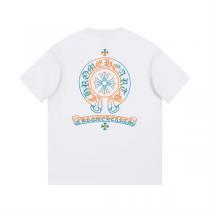 クロムハーツ 偽物 CHROME HEARTS 限定Tシャツ 定番ロゴモノグラムプリント ストリート感 純綿生地 手触りが柔らかく快適