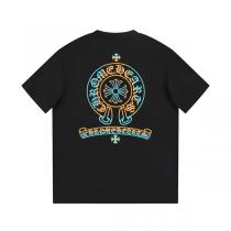 クロムハーツ 偽物 CHROME HEARTS 限定Tシャツ 定番ロゴモノグラムプリント ストリート感 純綿生地 手触りが柔らかく快適