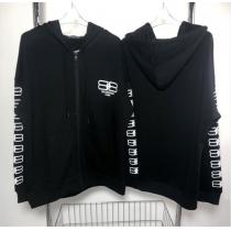 23ss春のおすすめ新作 BALENCIAGA スーパーコピー フードジャケット バレンシアガ プリント柄 オーバーサイズ 