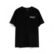 23春夏のトレンド バレンシアガ コピー Tシャツ BALENCIAGA 柔らかい生地感が魅力 刺繍ロゴ柄 100%コットンダブルガーゼ