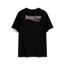 23春夏のトレンド バレンシアガ コピー Tシャツ BALENCIAGA 柔らかい生地感が魅力 刺繍ロゴ柄 100%コットンダブルガーゼ