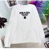 PRADA 偽物 トレーナー プラダ MILANOロゴ 刺繡 ミラノ 100%綿生地採用 人気商品ランキング