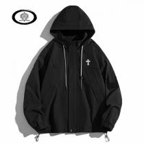 2026最新のトレンド品 CHROME HEARTS コピー フードジャケット クロムハーツ ブルゾン ストリート感