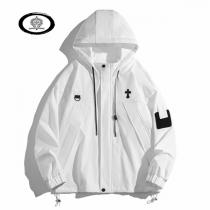 2026最新のトレンド品 CHROME HEARTS コピー フードジャケット クロムハーツ ブルゾン ストリート感