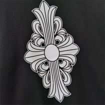 2026年最新作 CHROME HEARTS コピー フルジップパーカー CHROME HEARTS  クロスロゴプリント