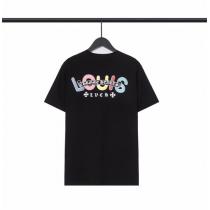 クロムハーツ 偽物 Ｔシャツ CHROME HEARTS＆LOUISVUITTONコラボ ロゴプリント 半袖
