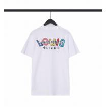 クロムハーツ 偽物 Ｔシャツ CHROME HEARTS＆LOUISVUITTONコラボ ロゴプリント 半袖