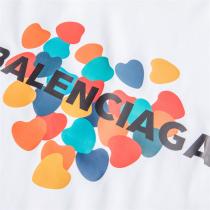 2026年春夏の新作 BALENCIAGA スーパー コピー Tシャツ バレンシアガ ハートプリント